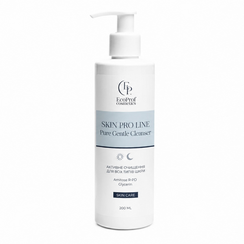 Skin Pro Line  Pure Gentle Cleanser. Гель - пінка для всіх типів шкіри.